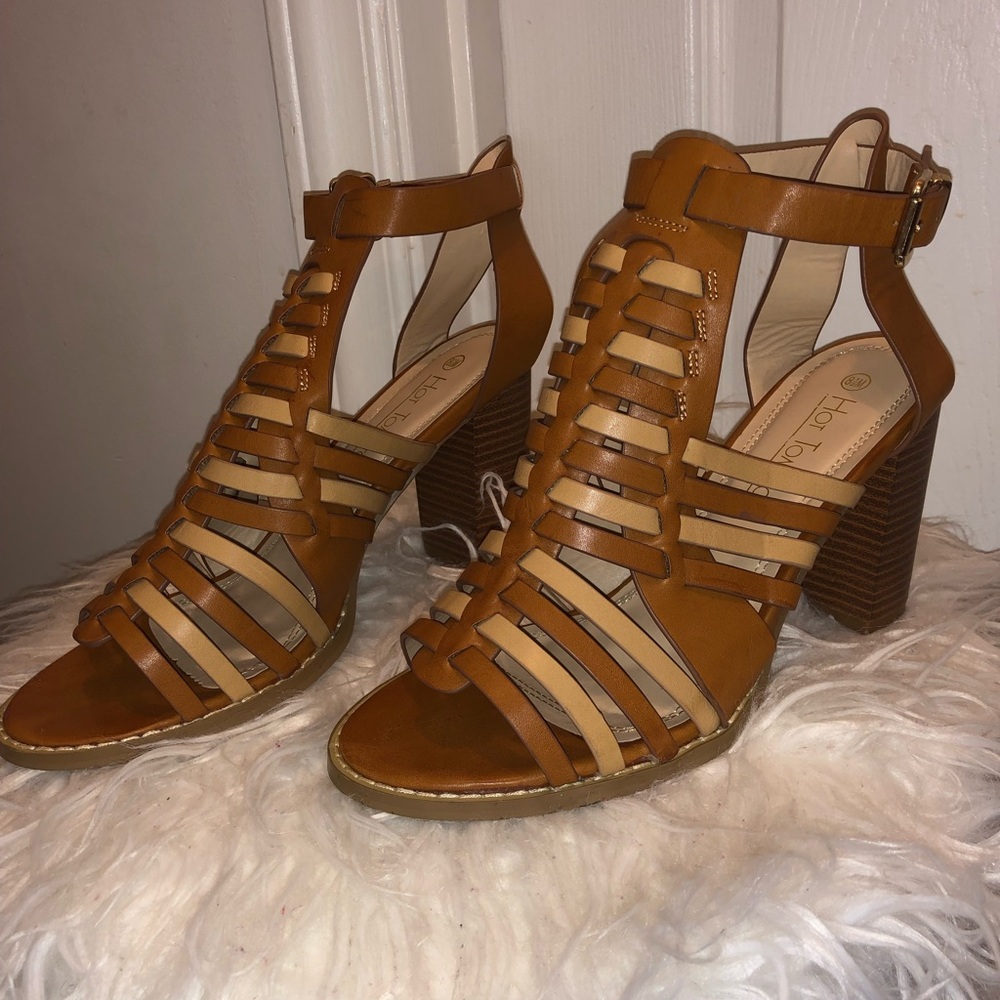 Women’s Sandals Heels - Brown